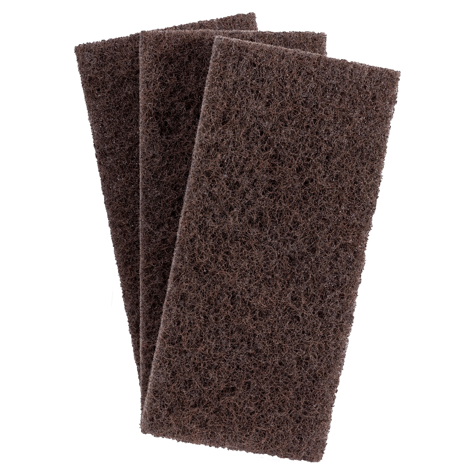 3M Doodlebug Stripper Floor Pad, Brown, 10/Carton (8541)