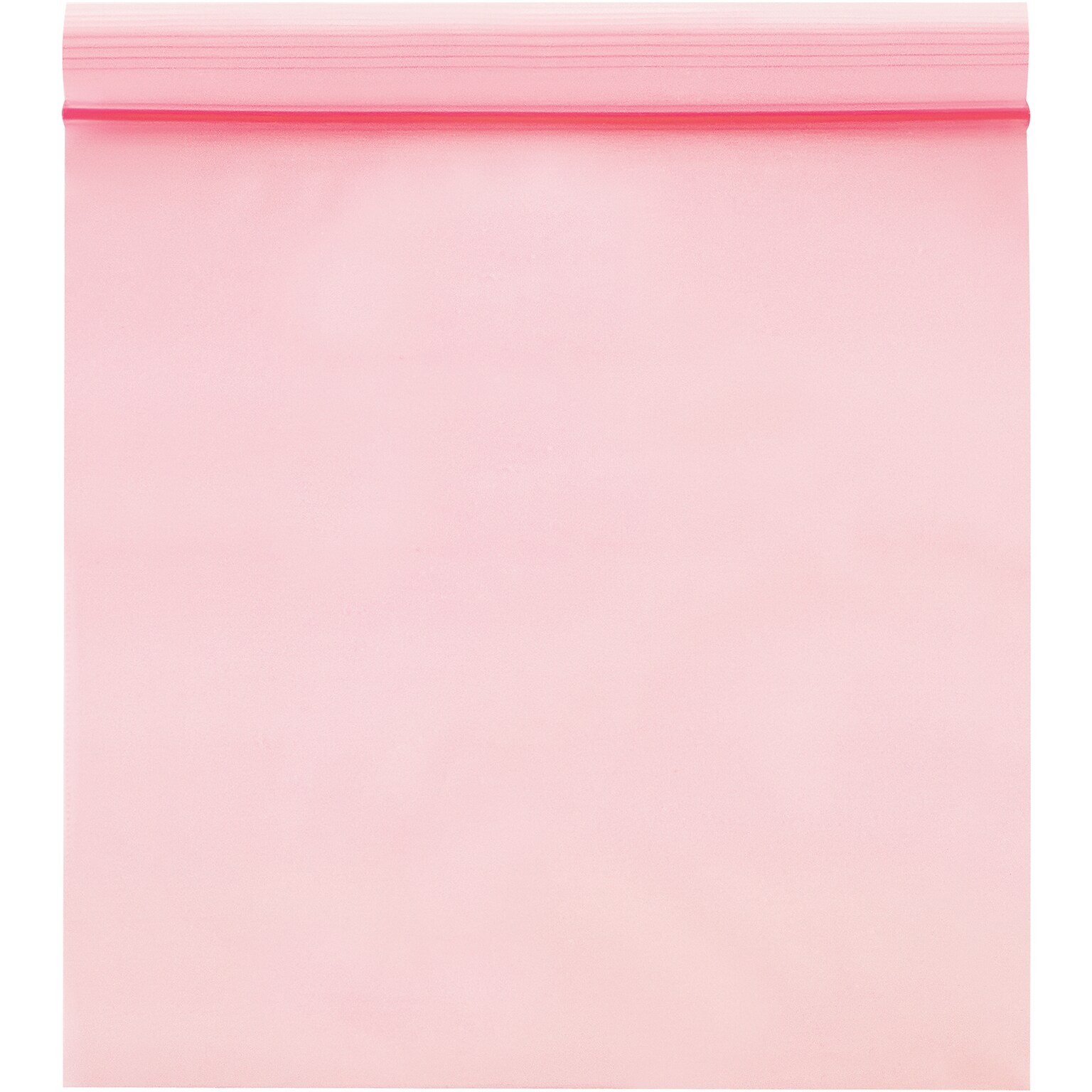 6 x 8 Reclosable Poly Bags, 4 Mil, Pink, 1000/Carton (PBAS2140)