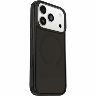 OtterBox Symmetry Series Clear MagSafe Case for iPhone 17 Pro Max, Shock Absorbing, Black Mist (77-98877)