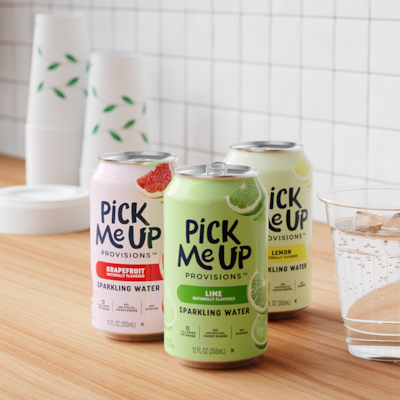 Pick Me Up Provisions™ Sparkling Water Variety Pack, 12 oz., 24 Cans/Carton (PM63523)