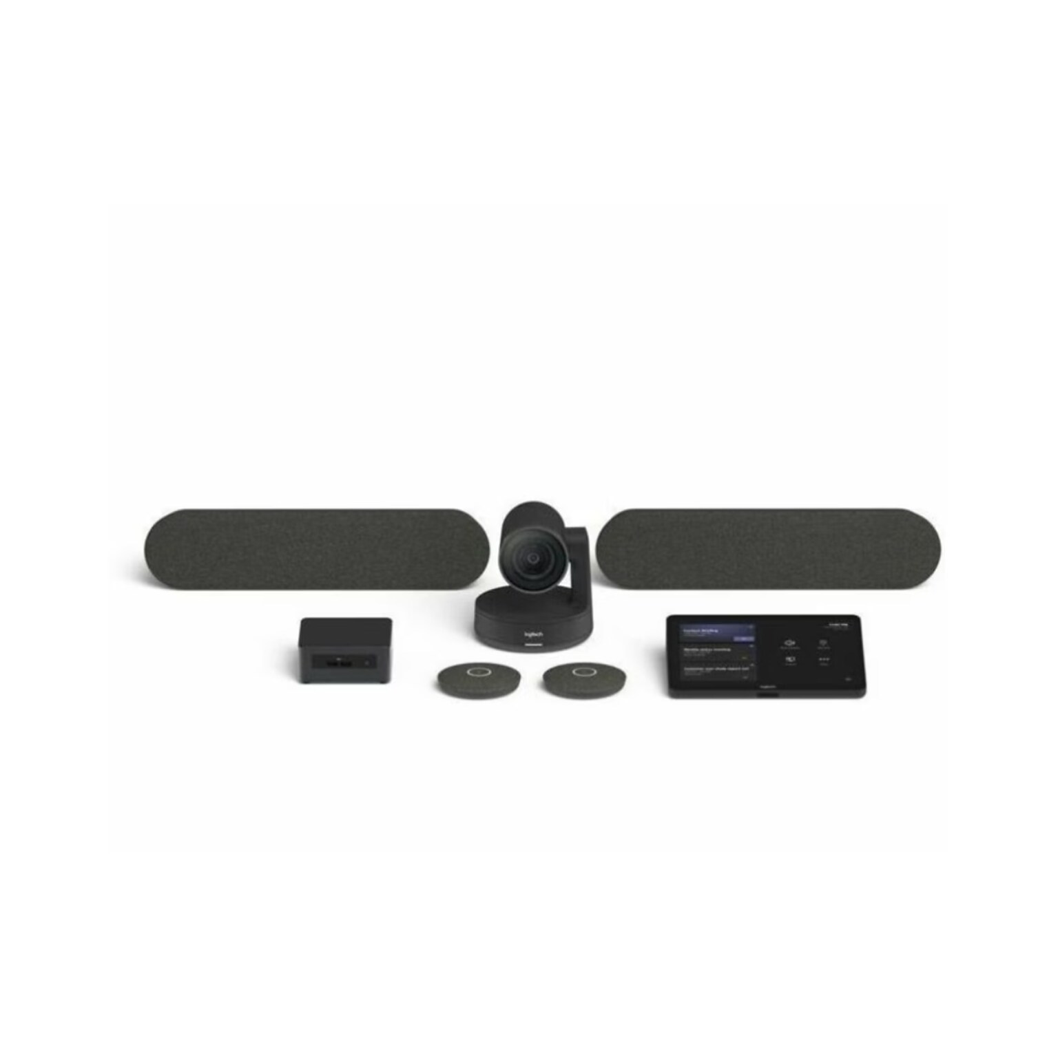 Logitech Tap + Rally Plus + ASUS NUC Microsoft Teams Rooms Kit, Graphite (TAPRAPMSTASU2)