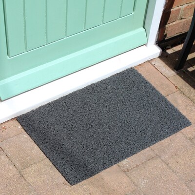 Floortex Doortex Twistermat Outdoor Entrance Mat, 24 x 16, Storm Gray (NREMFLVA0011)