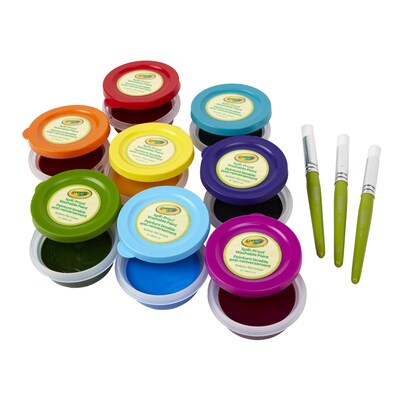 Crayola Spill Proof Washable Paint Kit, Assorted Colors, 53/Set (BIN541076)