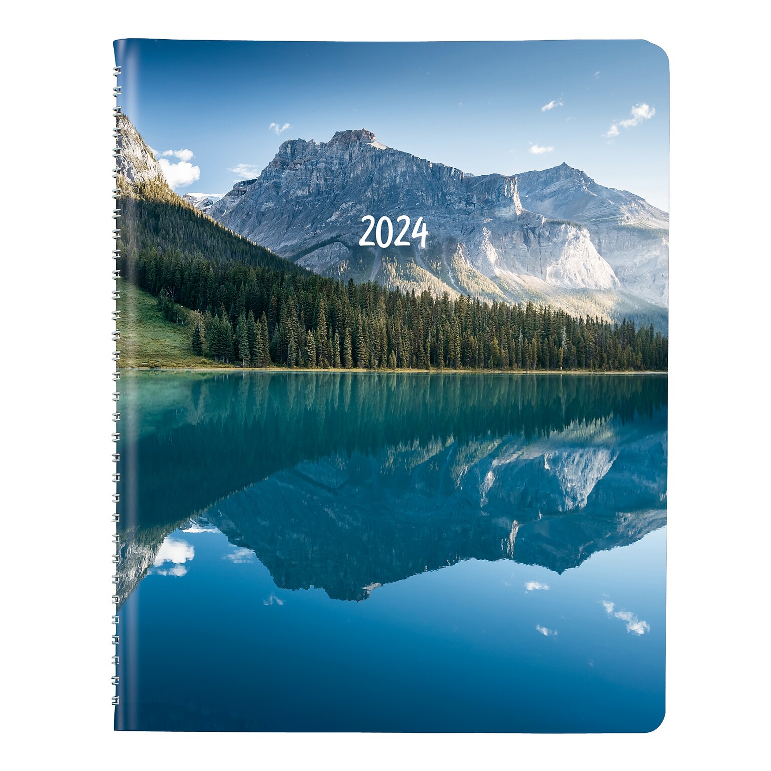 2024 Brownline Mountain 8.5 x 11 Weekly Planner, Multicolor (CB950G.04)