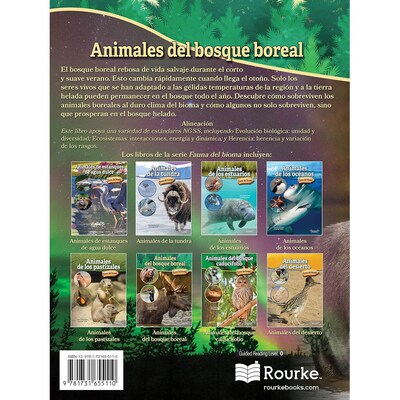 Carson-Dellosa Bridges Animales del bosque boreal, Hardcover (CD-9781731654601)