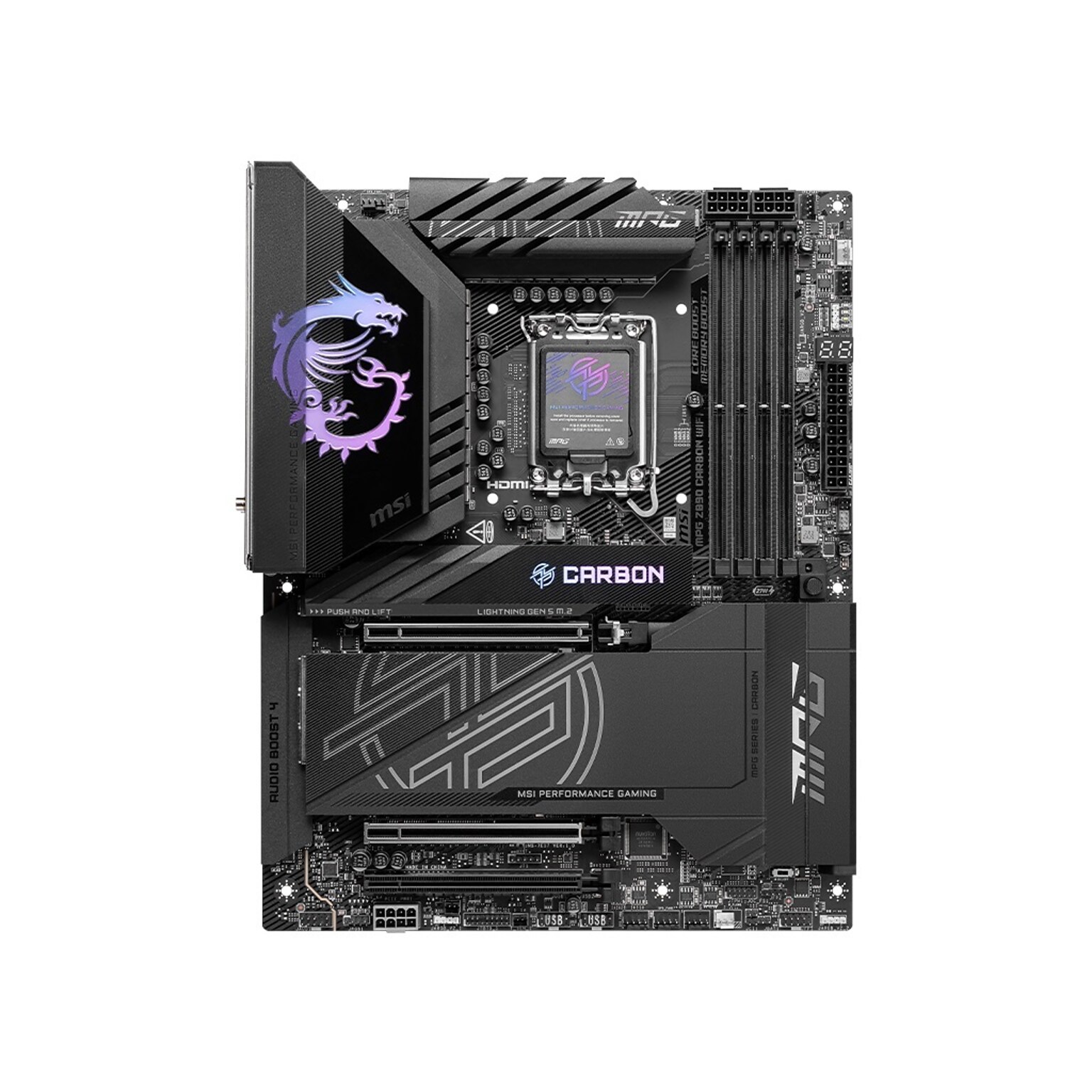 MSI MPG Z890 CARBON WIFI (Socket LGA 1851) ATX Intel Core Ultra Motherboard (Z890CARBONWIFI)