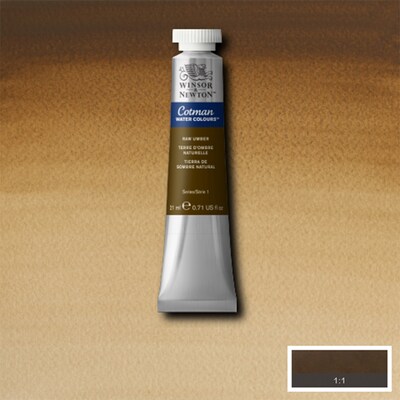 Winsor & Newton Watercolor Paint Tube, Raw Umber (WNX0308554)