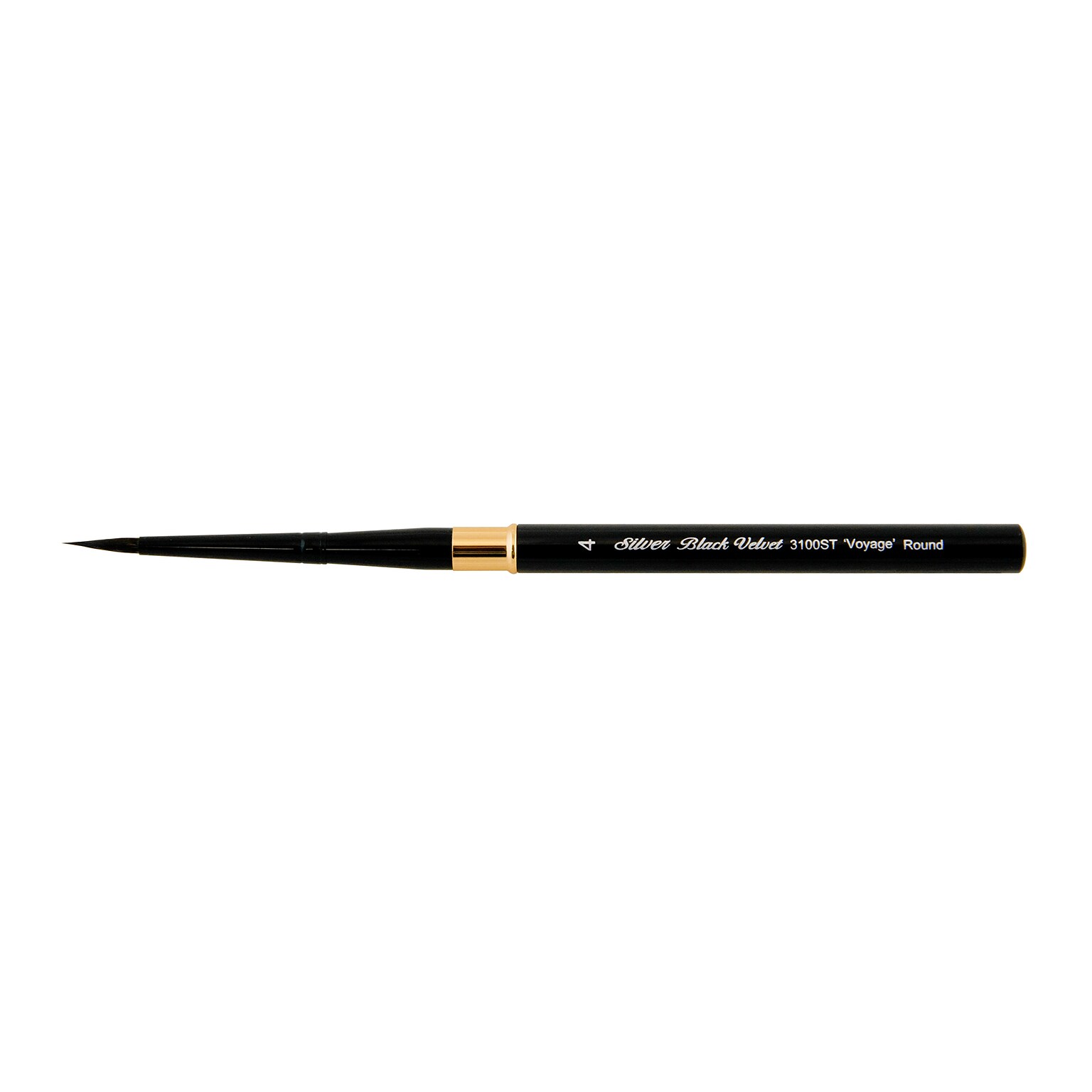 Silver Brush Black Velvet Voyage Travel Round Brush (SLV3100ST4)
