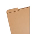 Smead File Folders, 3-Tab, Letter Size, Kraft, 100/Box (10734)