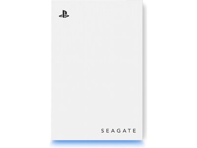 Seagate 5TB External USB 3.2 Portable Gaming Hard Drive for PS5, White (STLV5000100)