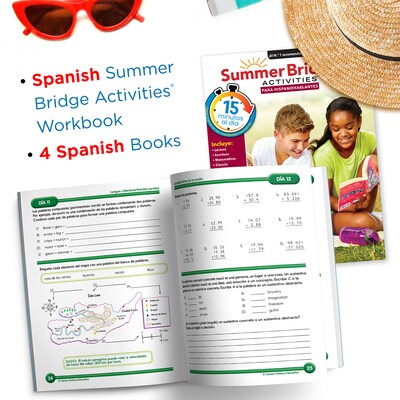 Summer Bridge Activities Spanish Grade 6-7 Workbooks, 6/Set (CD-145442)