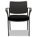 Alera® IV Series Fixed Arm Fabric Computer and Desk Chair, Black (ALEIV4317A)