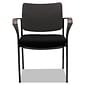 Alera® IV Series Fixed Arm Fabric Computer and Desk Chair, Black (ALEIV4317A)