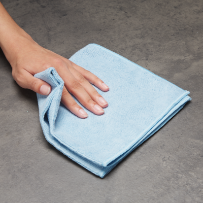 Coastwide Professional™ Microfiber Cloths, 16" x 16", Blue, 144/Pack (CW45466WCT)