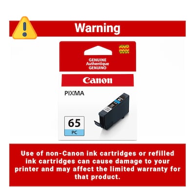 Canon 65 PC Photo Cyan Standard Yield Ink Cartridge (4220C002)