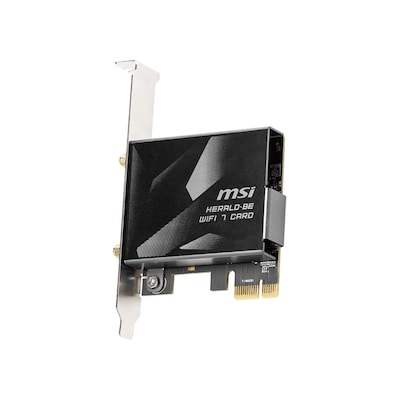 MSI HERALD-BE Wi-Fi 7 5800Mbps Tri-Band PCIe Wireless Adapter (HERALD-BEWIFI7MAX)