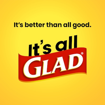 Glad 30 Gallon Large Drawstring Trash Bags, 90/Box (78952)