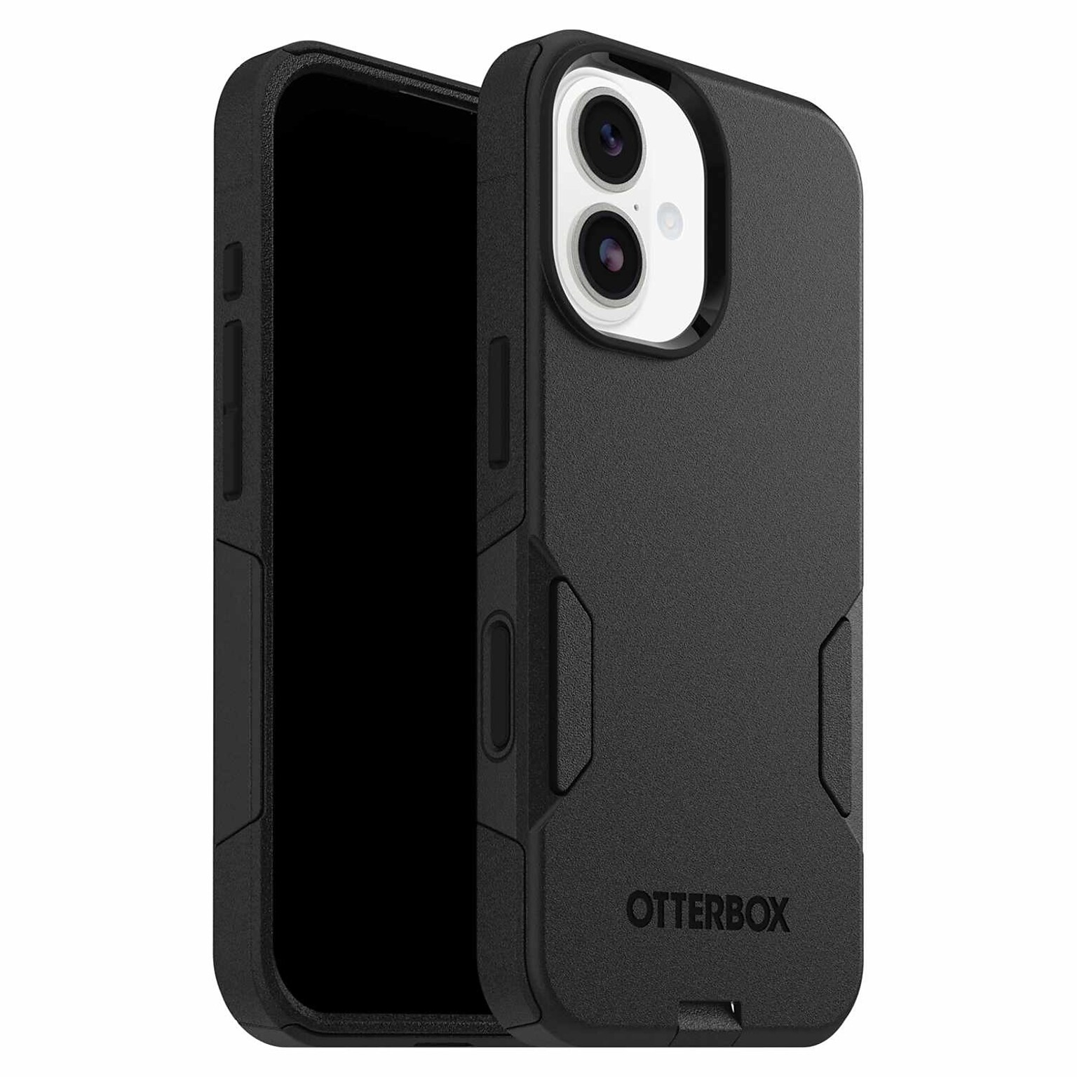 OtterBox Commuter Series MagSafe Phone Case for iPhone 17, Shock Absorbing, Black (77-98297)