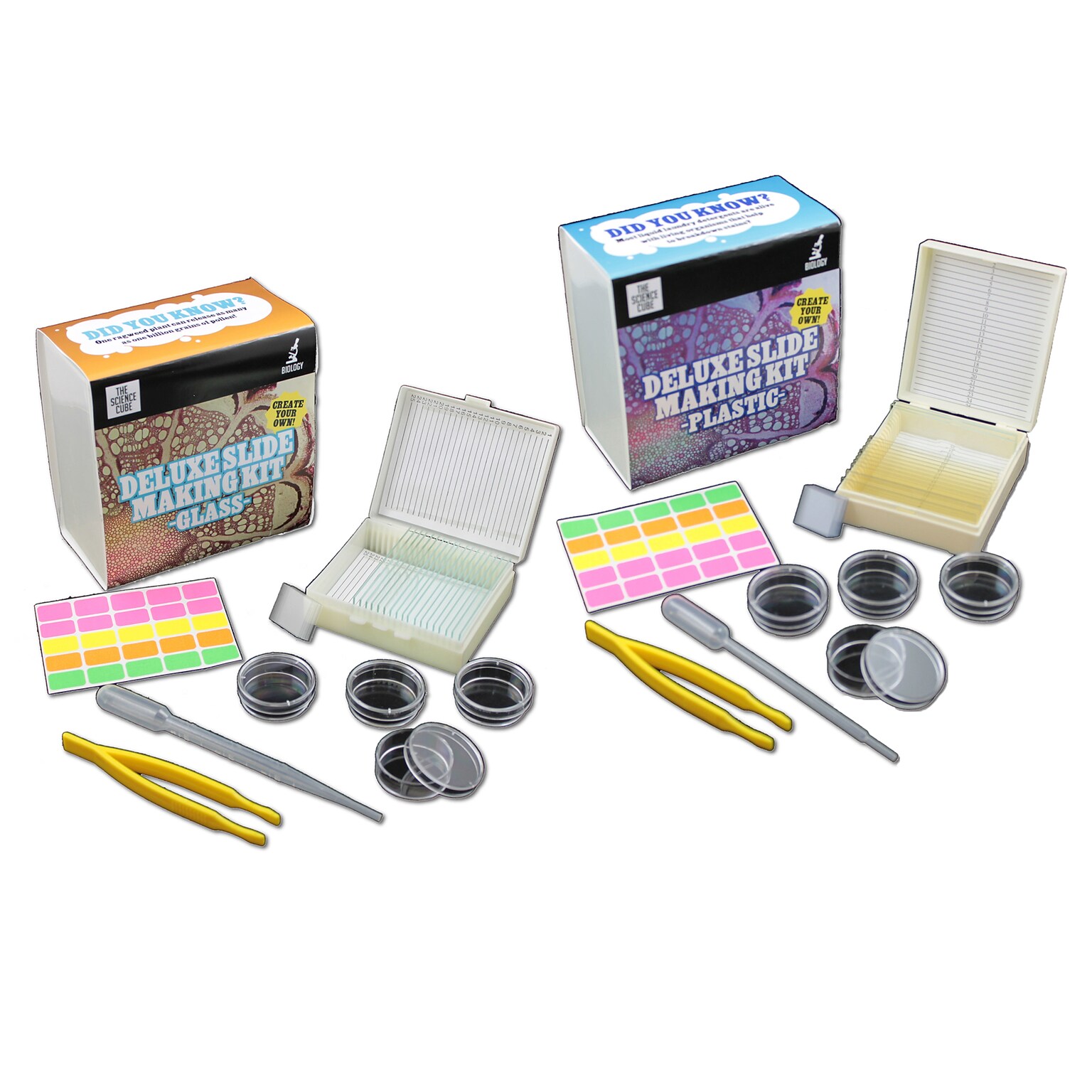 Supertek Deluxe Slide Making Combo Kit, Glass & Plastic (EDR23SLIDEKIT)