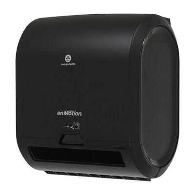 enMotion® Flex Mini Automated Touchless Roll Paper Towel Dispenser by GP PRO, Black, 11.750”Wx7.830”Dx13.280”H (59798)