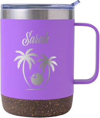 POD CORKBOTTOM STNLESS BRTE MUG12OZ