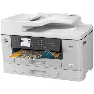 Brother MFC-J6940DW Color Inkjet All-in-One Printer Print, Copy, Scan, Fax up to 11”x17”