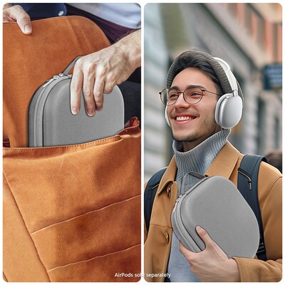 SaharaCase Carry Case for AirPods Max, Gray (HP00196)