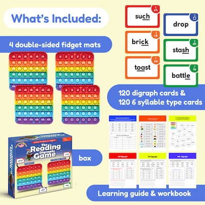 The Fidget Game Reading Digraphs Game (FDGREADING)