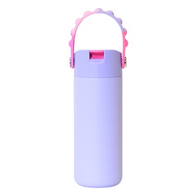Elemental Core Pop Stainless Steel Double Wall Insulated Water Bottle, 18 oz., Lilac Tie Dye (EBC18LCTD9P)