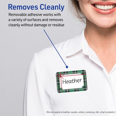 Avery Rectangle Multipurpose Labels, 2-1/3" x 3-3/8", White, 80/Pack (19479370409)
