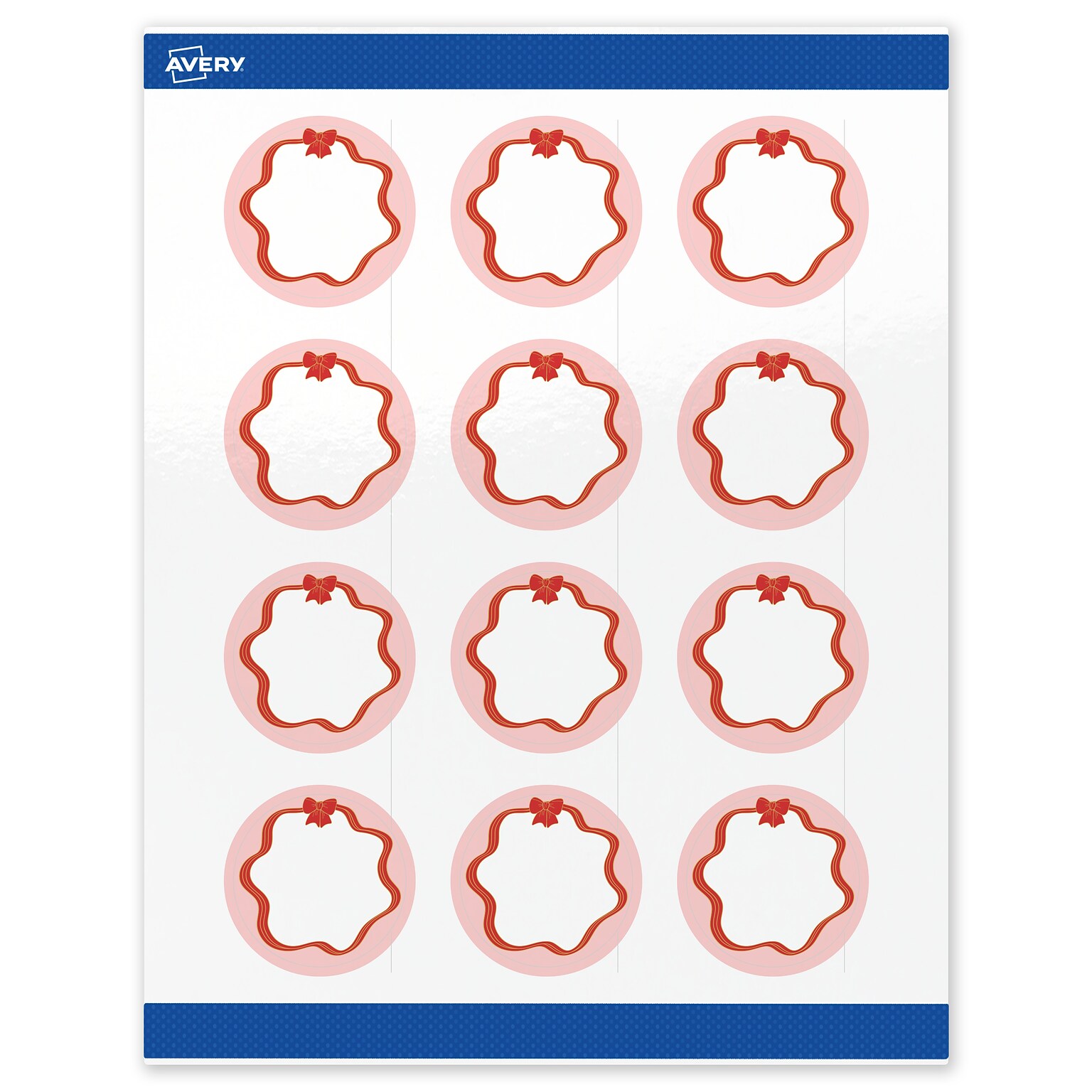 Avery Circle Multipurpose Labels, 2 Dia., White, 120/Pack (19479370579)