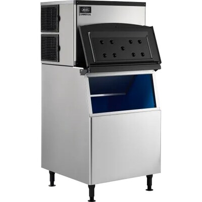 Global Industrial Nexel Modular Ice Machine With Storage Bin, Air Cooled, 500 Lb. Production/24 Hrs.