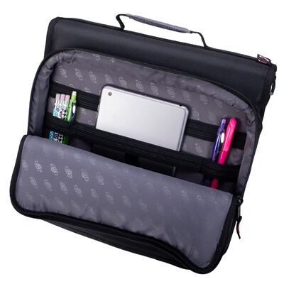 Case It 2 3-Ring Zipper Binders, Blue (LT-007BLU)