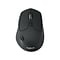 Logitech M720 Triathlon Wireless Bluetooth Multi-Device Mouse, Black (910-004790)