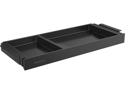 Mount-It! 2H x 21W Under-Desk Drawer, Black (MI-7294BLK)