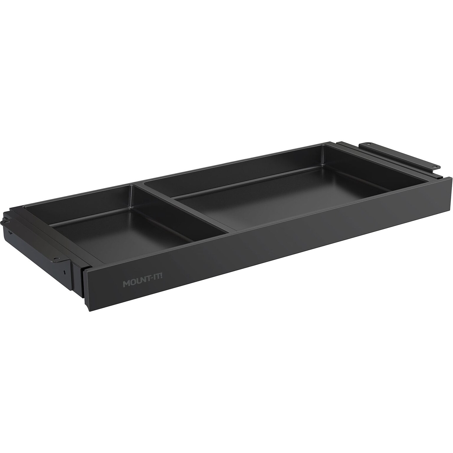 Mount-It! 2H x 21W Under-Desk Drawer, Black (MI-7294BLK)