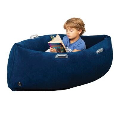 Bouncyband Comfy Hugging Peapod Sensory Pod, 48", Blue (BBAPD48BU)