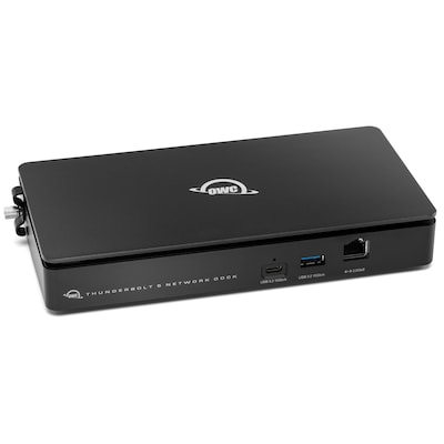 OWC Thunderbolt 5 Dual 10GbE Network 11-Port Docking Station - Black