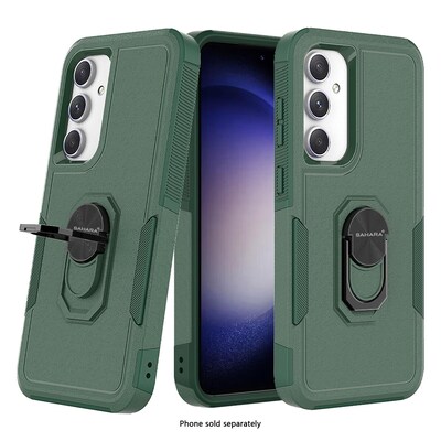 SaharaCase Raider Phone Case for Galaxy S24 FE, Shock Absorbing, Cactus Green (CP00716)