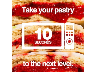 Legendary Foods Strawberry Protein Pastry, 2.2 oz., 10/Box (10090)