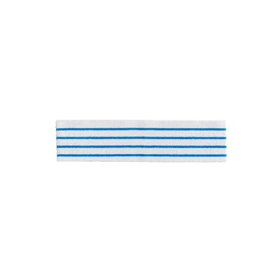 Rubbermaid HYGEN Microfiber Cleaning Pads, 4.75", x 19", White/Blue, 150 Pads/Pack (2134282)