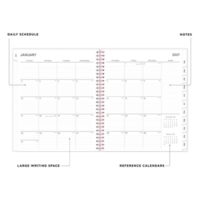 2027 Blue Sky Joselyn 8 x 10 Calendar Year Monthly Planner, Plastic Cover (110395-27)
