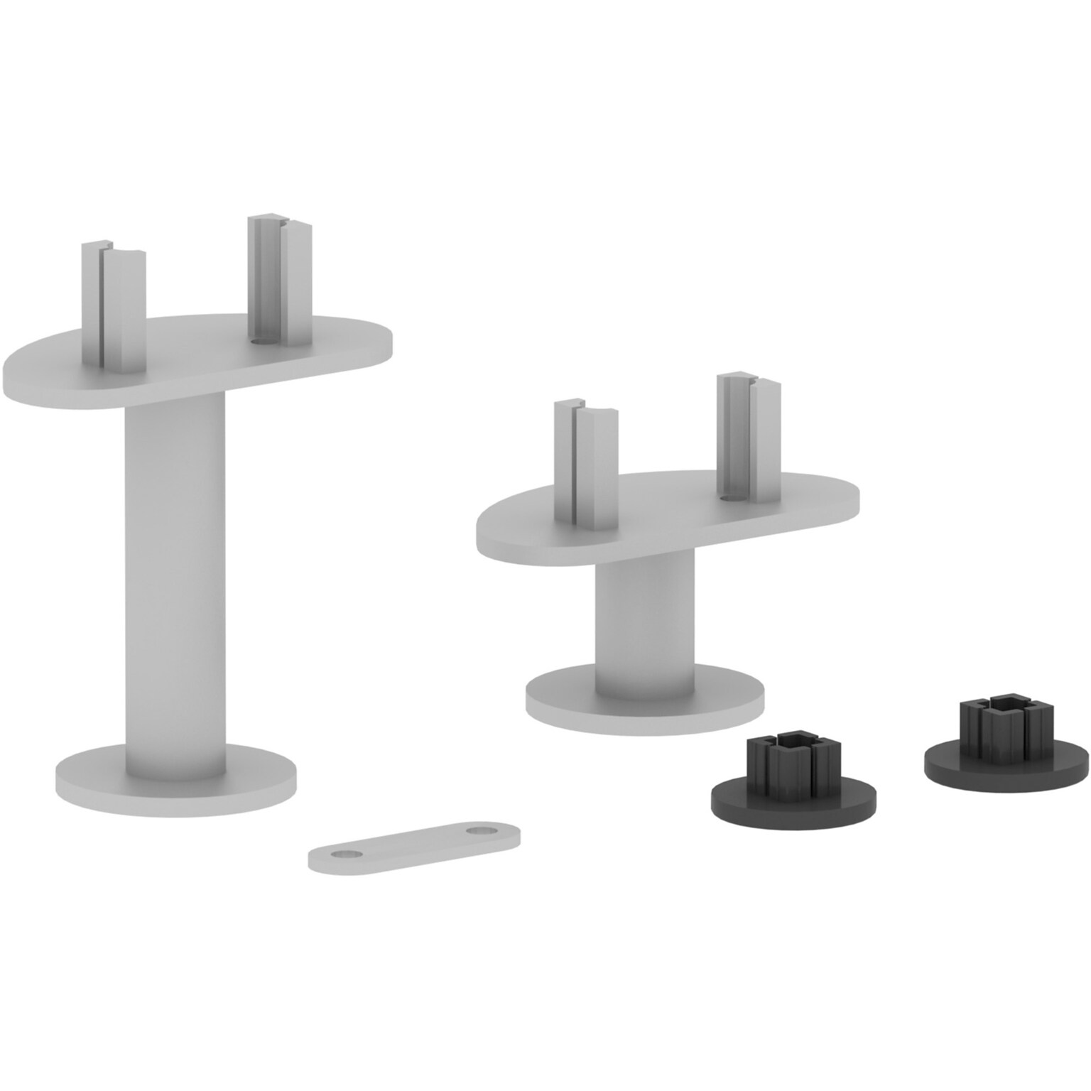 Lorell Adaptable Panel System Straight Connector Set (LLR90283)