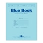 Roaring Spring Paper Products Exam Notebooks, 7" x 8.5", Wide Ruled, 8 Sheets, Blue, 600/Case