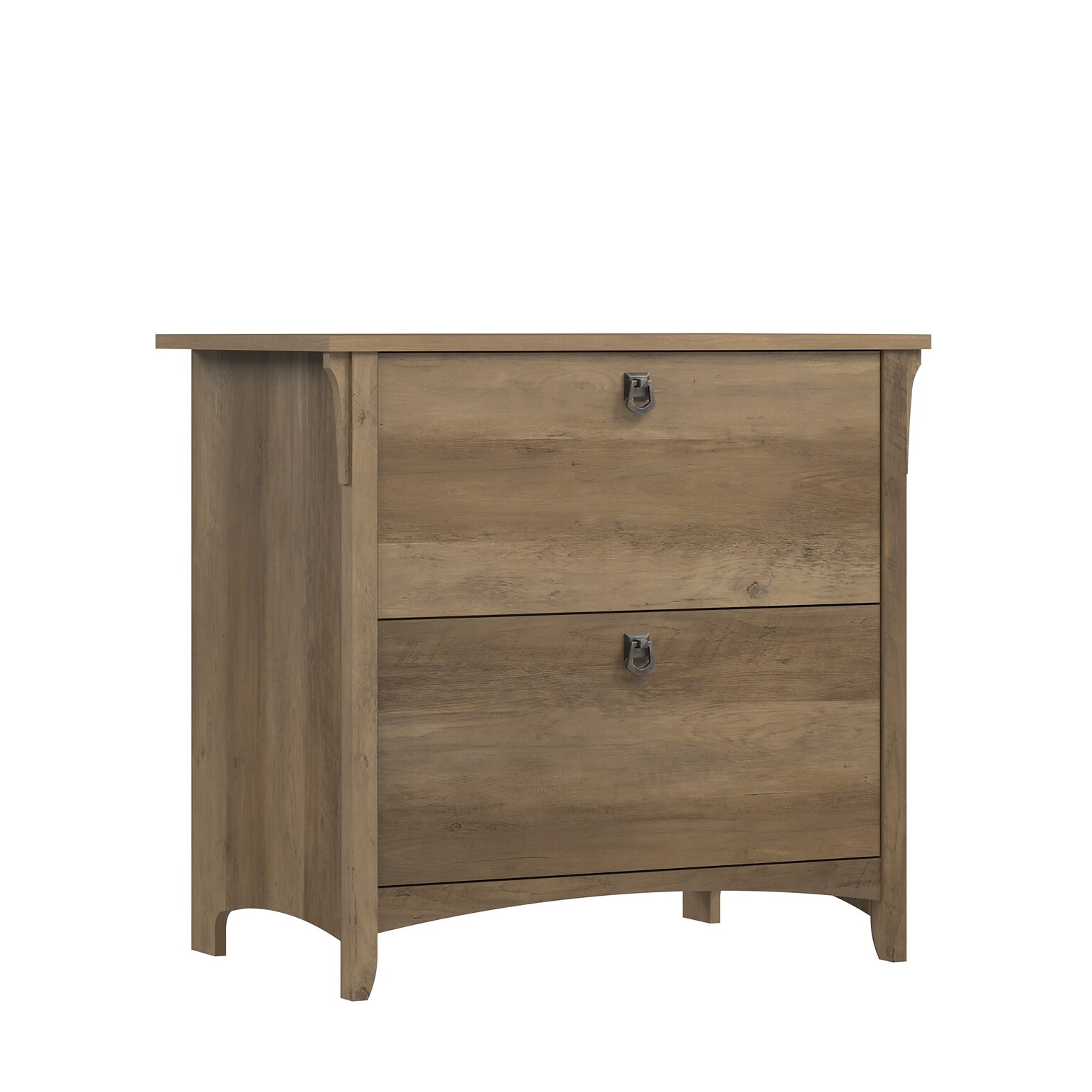 Bush Furniture Salinas 2-Drawer Lateral File Cabinet, Letter/Legal Size, 31.73W, Reclaimed Pine (SAF132RCP-03)