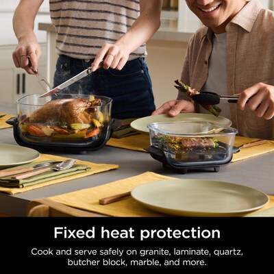 Ninja Crispi Portable Glass Air Fryer Cooking System (FN101GY)