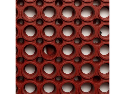 NoTrax San-Eze II Anti-Fatigue Mat, 58.5" x 39", Red (T11S3958RD)