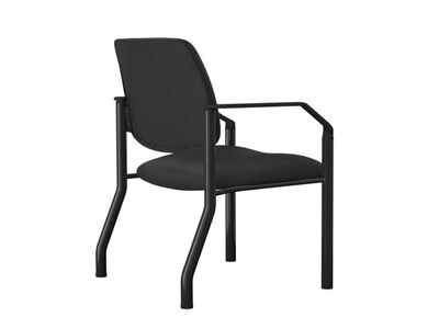 Boss Office Products Vinyl Guest Chair, Black (B9591AM-BK-500)