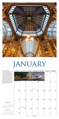 2027 Willow Creek A Walk in London 12" x 12" Monthly Wall Calendar, Assorted Colors (58619)