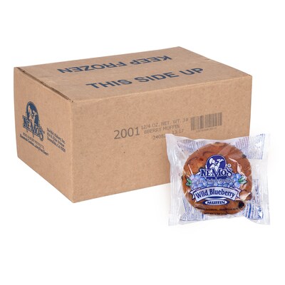 Ne-Mo's Wild Blueberry Muffin, 4 oz, 12/Pack (220-02464)